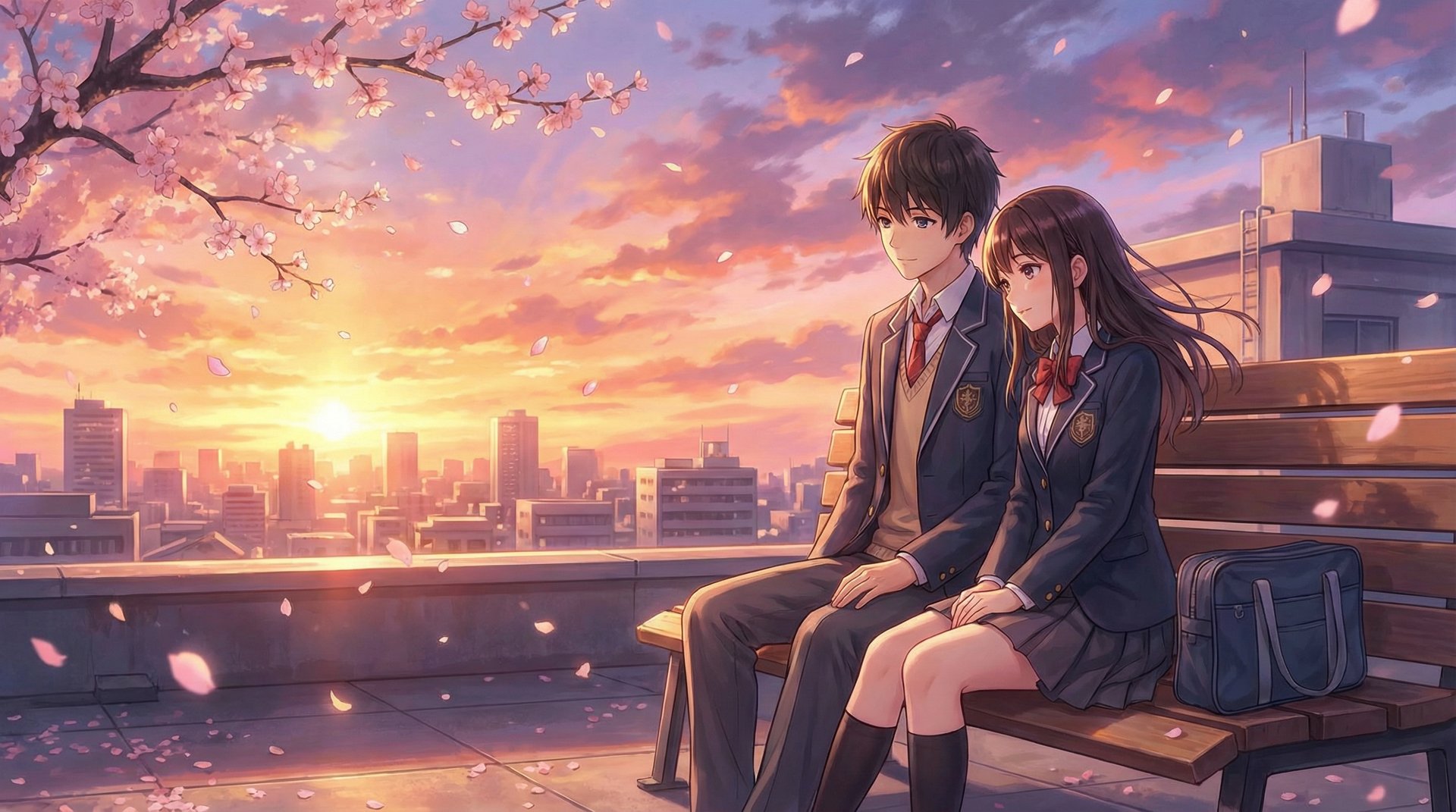 高清3D动漫动漫-樱花屋顶的约定
