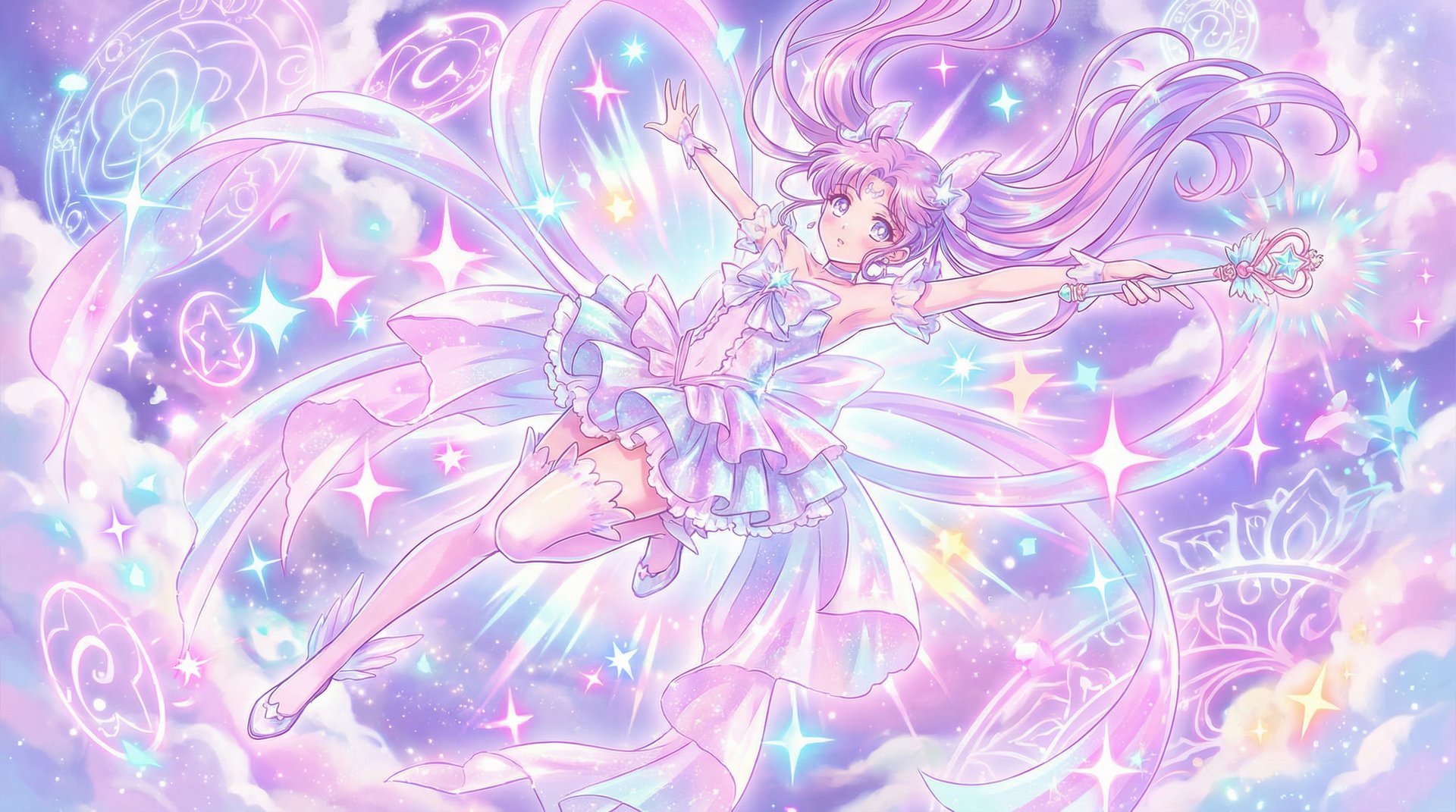 高清3D动漫动漫-魔法少女变身曲